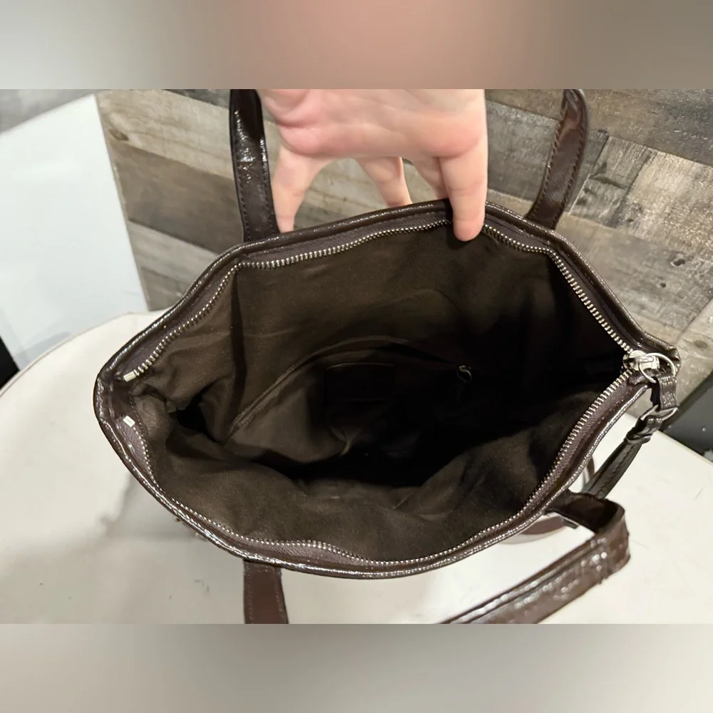 Coach | Signature Large Fold Over Crossbody Bag